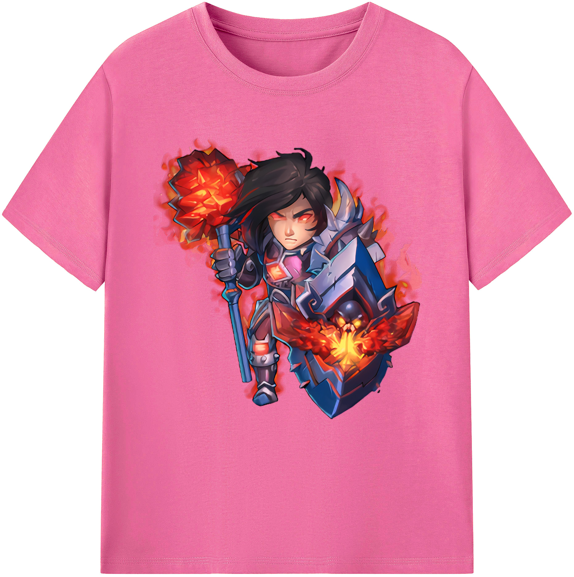 （画像用） リーグ・オブ・レジェンド League of Legends LOL レディースカジュアルプリントTシャツ（綿100％）